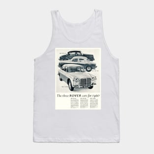 Vintage Rover car advert Tank Top